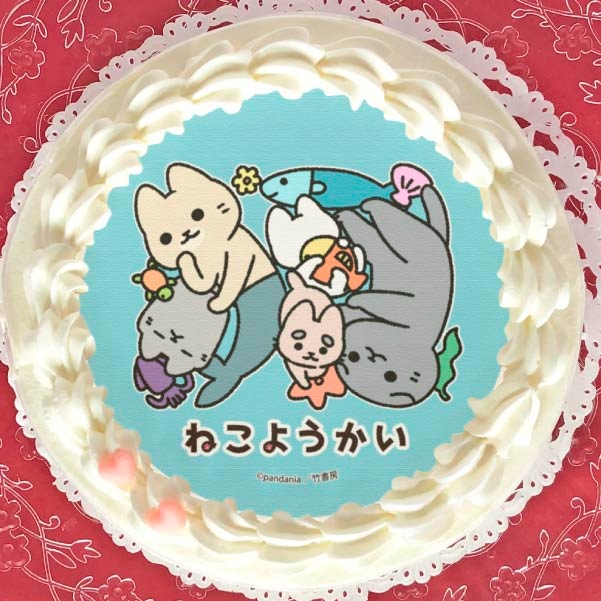プリケーキ（B柄）【特典缶バッジ付き】[ねこようかい] | アニメ