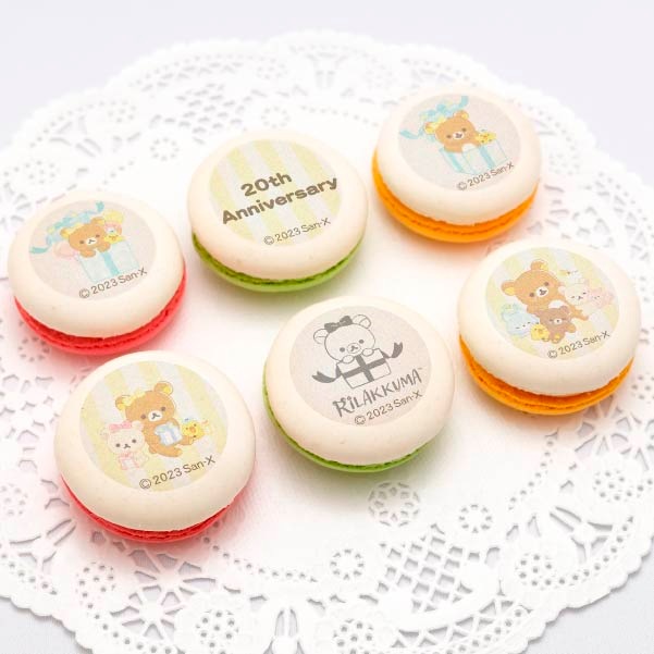 20周年記念プリマカロン6個セット（A柄）【特典缶バッジ付き