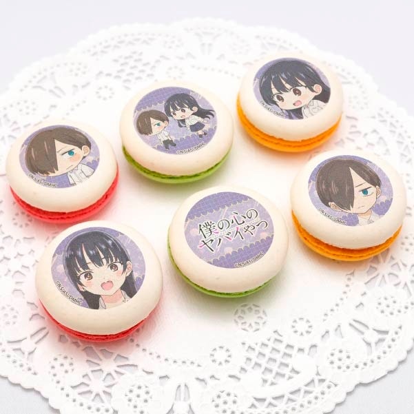 プリロール缶バッジ 公式】定番柄 ケーキ・マカロン・カップケーキ【PRIROLL