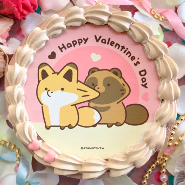 【1点のみ】ぷりぷりうちゅうじん　プリロール特典缶バッジ　バレンタイン バレンタインプリケーキ2024（写真家）【特典缶バッジ付き