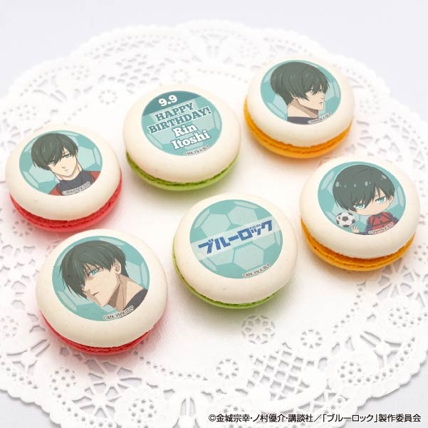 バースデープリマカロン6個セット2023（糸師 凛）【特典缶バッジ付き  