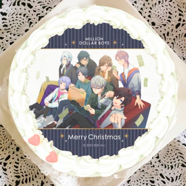Xmasプリケーキ2023（集合）【特典缶バッジ付き】[ミリオンダラー