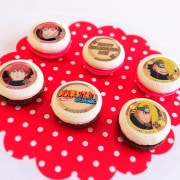 NARUTO プリロール バレンタイン 缶バッジ うちはサスケ うちは