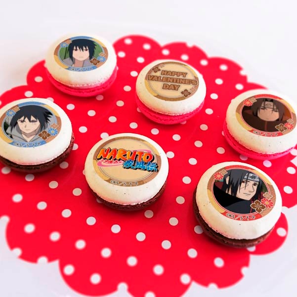 NARUTO プリロール バレンタイン 缶バッジ うちはサスケ うちはイタチ NARUTO プリロール バレンタイン 缶バッジ うちはサスケ うちは