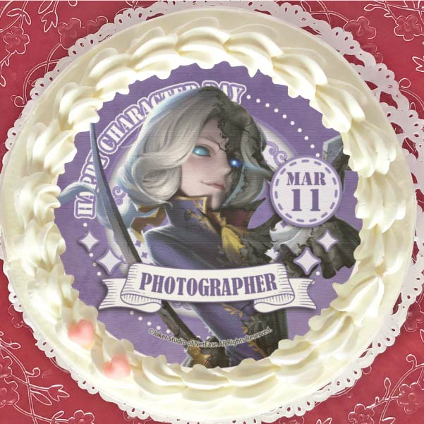 記念日プリケーキ2024（写真家）【特典缶バッジ付き】[Identity V 第五