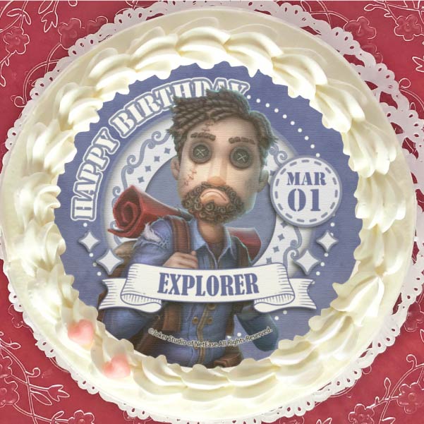 バースデープリケーキ2024（冒険家）【特典缶バッジ付き】[Identity V 