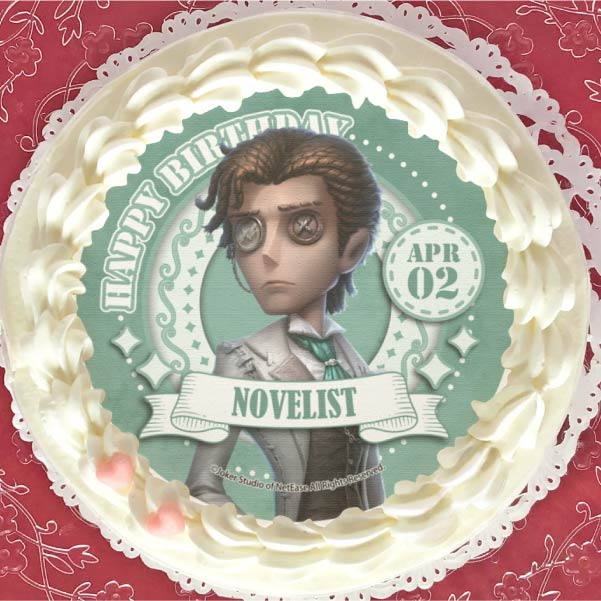 バースデープリケーキ2024（小説家）【特典缶バッジ付き】[Identity V