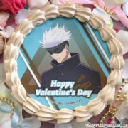 呪術廻戦 五条悟 プリロール 缶バッジ 場面写 グッズ特典 ケーキ SUMMERデザインプリケーキ（五条 悟（かきおこし））【特典缶