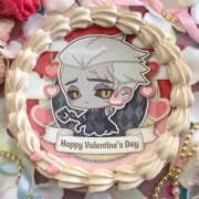 公式】バレンタイン柄 ケーキ・マカロン・カップケーキ【PRIROLL