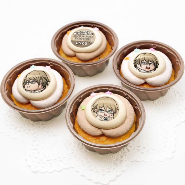 バースデープリカップケーキ2024（十神白夜B）【特典缶バッジ