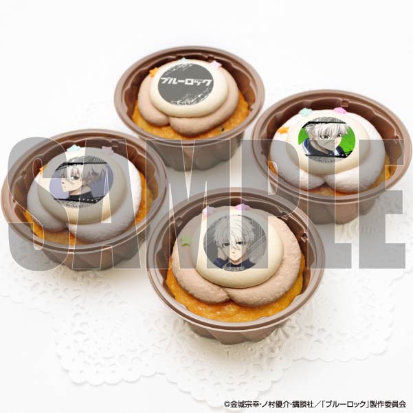 御影玲王 凪誠士郎 缶バッジ スイーツ 特典 ブルーロック バースデープリスイーツ2024（御影 玲王）【特典缶
