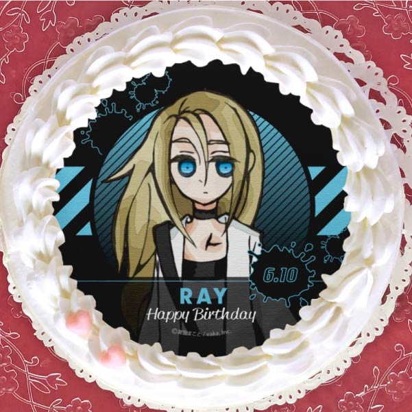 殺戮の天使 レイチェル レイ 缶バッジ 非売品 バースデー 誕生日 プリロール バースデープリケーキ2024（レイ）【特典缶バッジ付き】[殺戮の天使