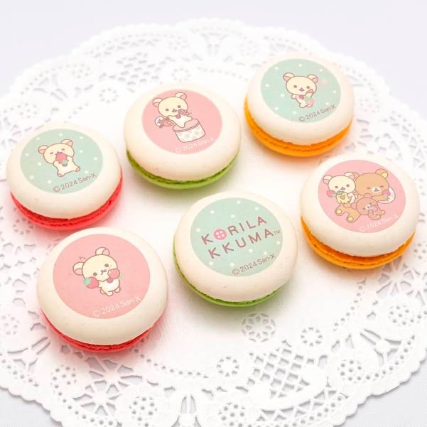 リラックマ＆コリラ＆キイロ【全９種コンプ箱付】　マカロンスクイーズマスコット リラックマ&コリラックマ マカロンタワー＆マカロン3種セット