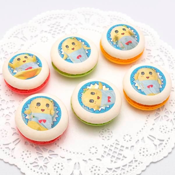 プリマカロン6個セット（ブルーデザイン）【特典缶バッジ付き