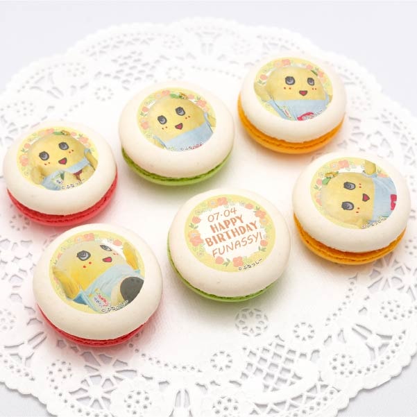 マカロン ジェンティルドンナ 缶バッジ30個 バースデープリマカロン6個