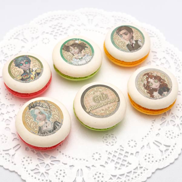 6周年記念プリマカロン6個セット（庭師＆傭兵＆小説家＆記者＆「少女