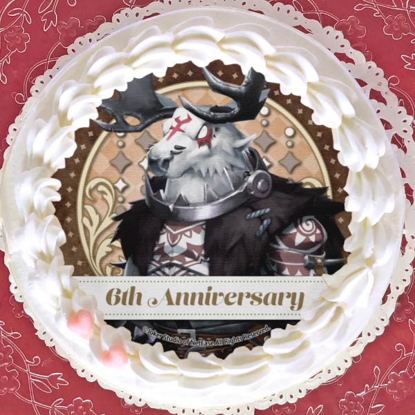 6周年記念プリケーキ（断罪狩人）【特典缶バッジ付き】[Identity V 第