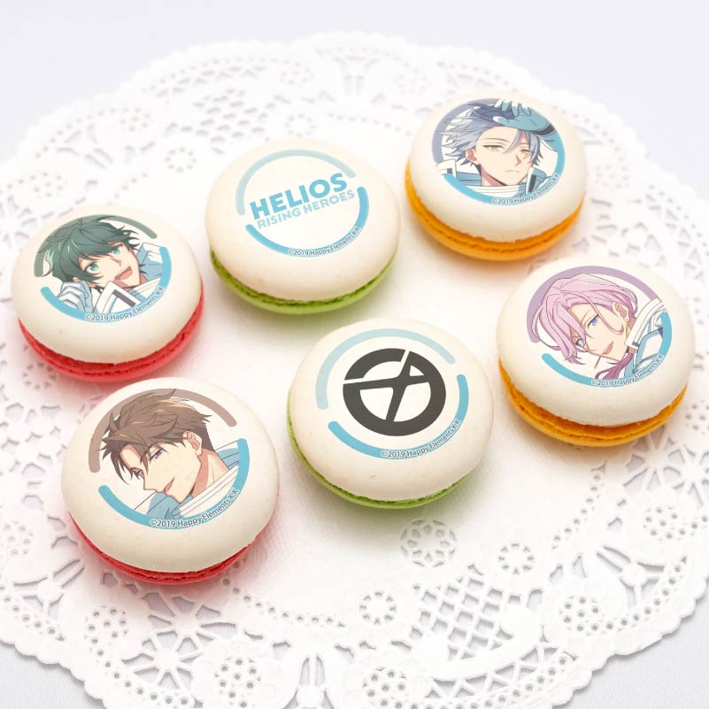 プリマカロン6個セット（セイジ＆ニコ＆ジュード＆ビアンキ