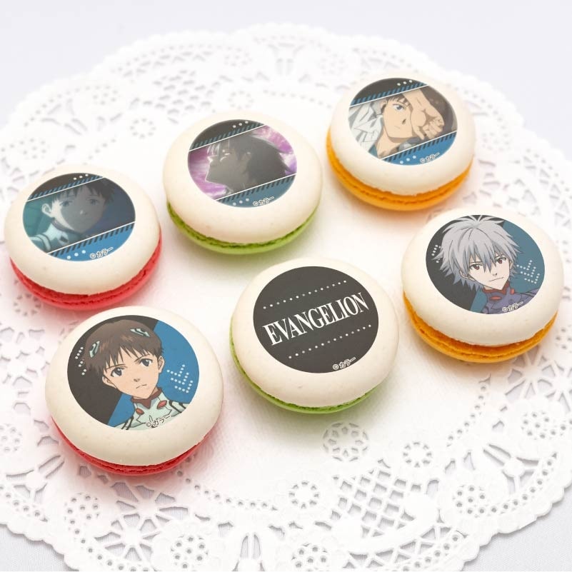 プリマカロン6個セット2024（シンジ＆カヲル）【特典缶バッジ付き