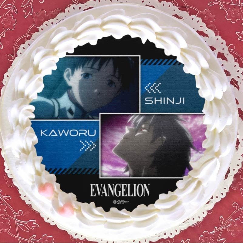 プリケーキ2024（シンジ＆カヲル）【特典缶バッジ付き