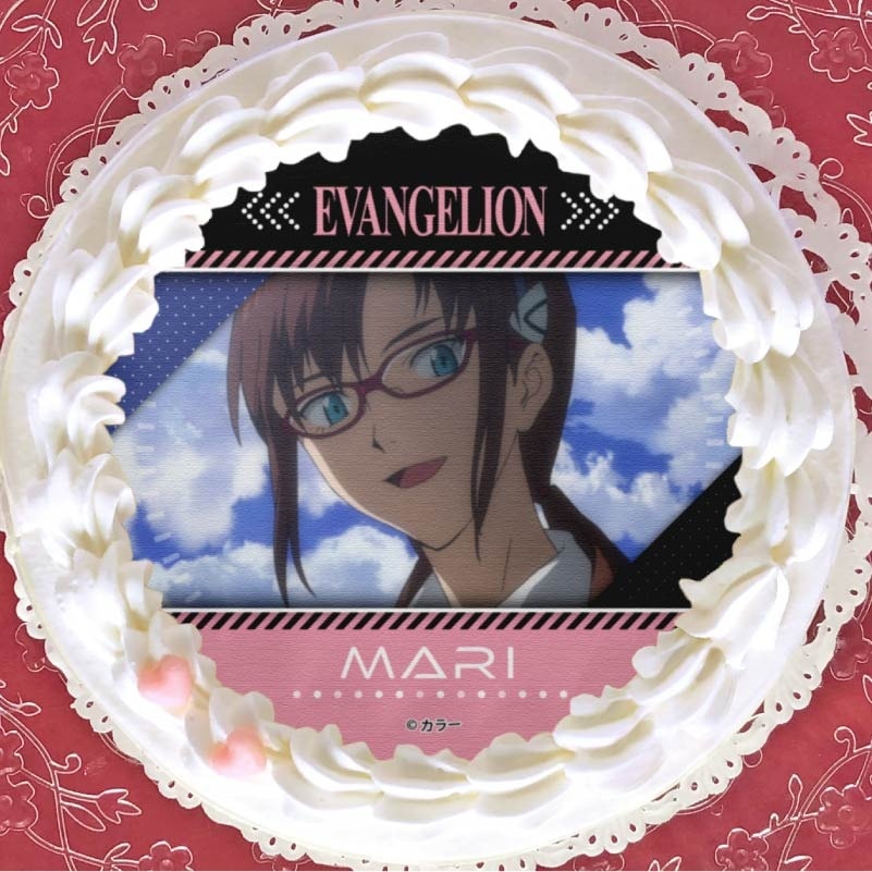 PRIROLL プリロール 缶バッジ クリスマス マリ エヴァ 非売品 匿名配送 Xmasプリケーキ2024（渚カヲル）【特典缶バッジ付き