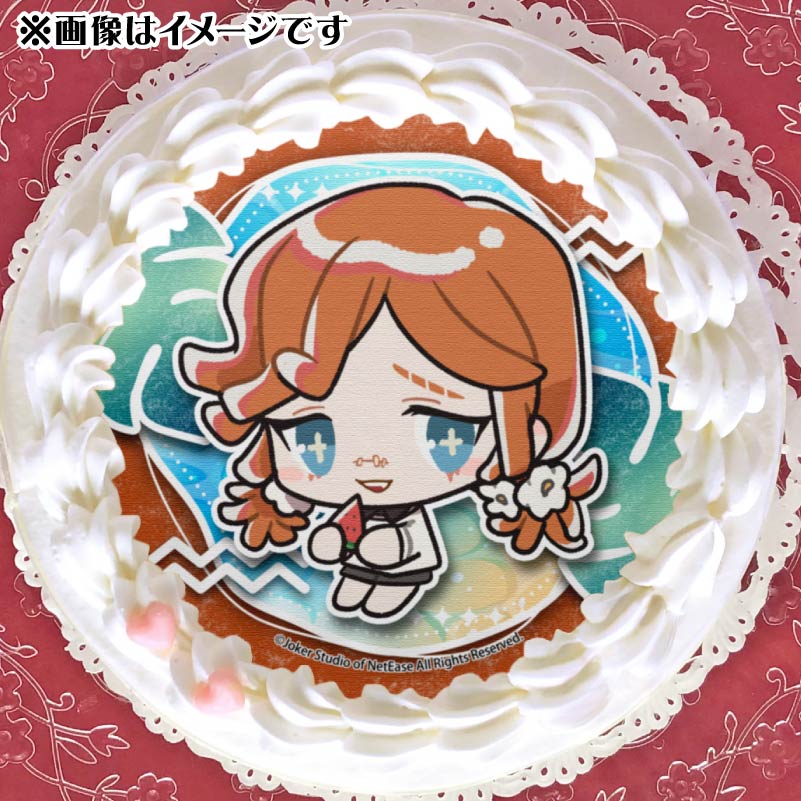 サマーデザインプリケーキ（応援団（描きおこし））【特典缶バッジ付き