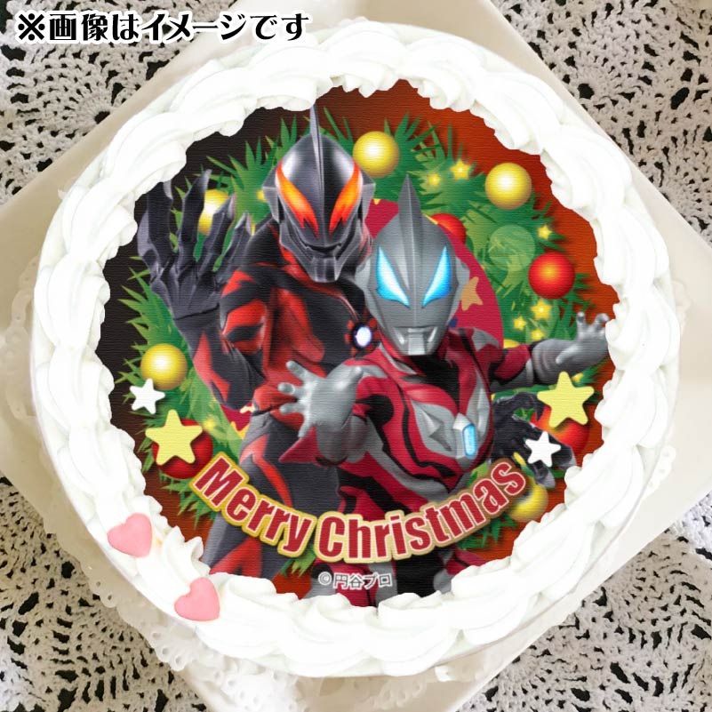 Xmasプリケーキ2024（ウルトラマンベリアル＆ウルトラマンジード