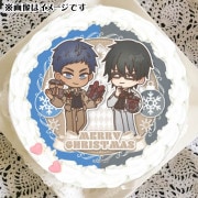 黒子のバスケ　プリロール　ケーキ　クリスマス　特典　缶バッジ　赤司征十郎　黛千尋 Xmasプリケーキ2024（赤司征十郎＆黛千尋（描きおこし））【特典