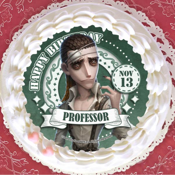バースデープリケーキ2024（教授）【特典缶バッジ付き】[Identity V 第