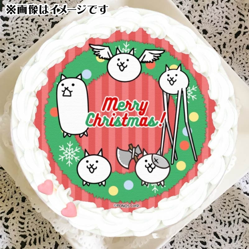 Xmasプリケーキ2024（タンクネコ＆キモネコ＆バトルネコ＆ネコノトリ