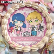ミラキュラス レディバグ＆シャノワール 缶バッジ プリロール sweets PRIROLLからミラキュラスのバレンタイン＆ホワイトデースイーツ
