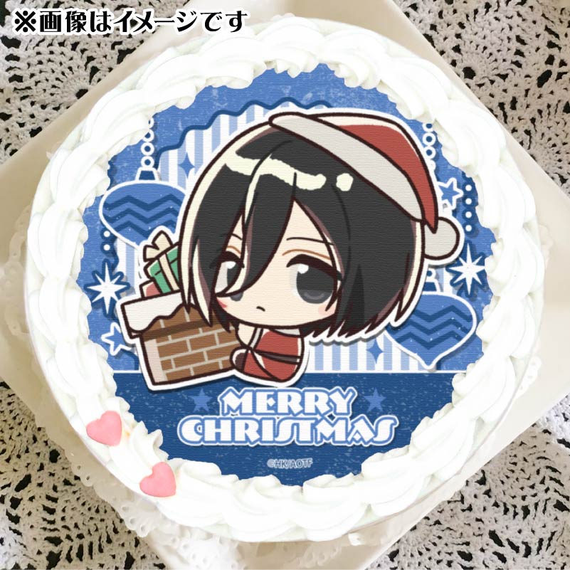 Xmasプリケーキ2024（ミカサ・アッカーマン）【特典缶バッジ付き