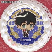 進撃の巨人　プリロールケーキ特典　リヴァイ　缶バッジ　バースデー缶バッジ バースデープリケーキ2024（リヴァイ）【特典缶バッジ付き