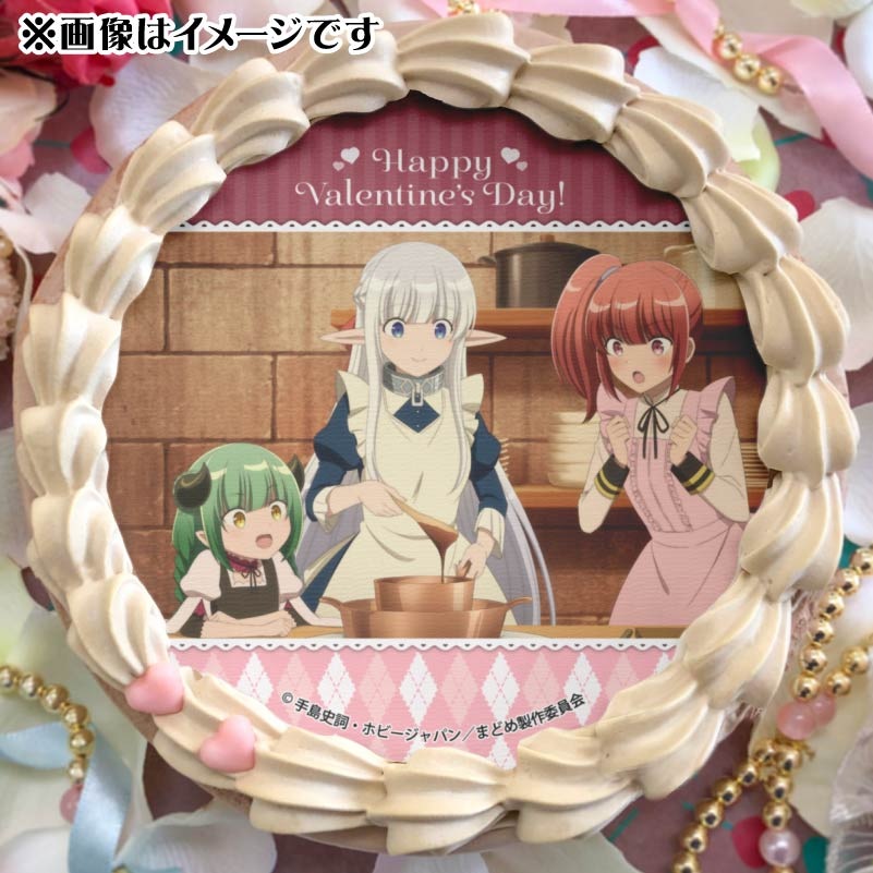 バレンタインプリケーキ2025（ネフェリア＆シャスティル＆フォル 