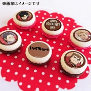 公式】バレンタイン柄 ケーキ・マカロン・カップケーキ【PRIROLL
