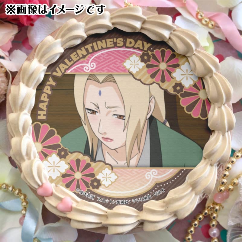 NARUTO ナルステ 初演　ブロマイド購入特典バッジ　激レア バレンタインプリケーキ2025（綱手）【特典缶バッジ付き】[NARUTO