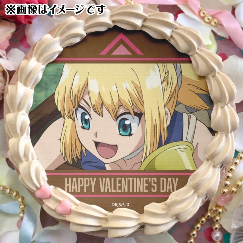 バレンタインプリケーキ2025（コハク）【特典缶バッジ付き】[Dr.STONE