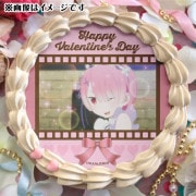 Re:ゼロから始める異世界生活 プリロール バレンタイン レム 缶バッジ 公式】Re:ゼロから始める異世界生活 ケーキ・マカロン・カップ