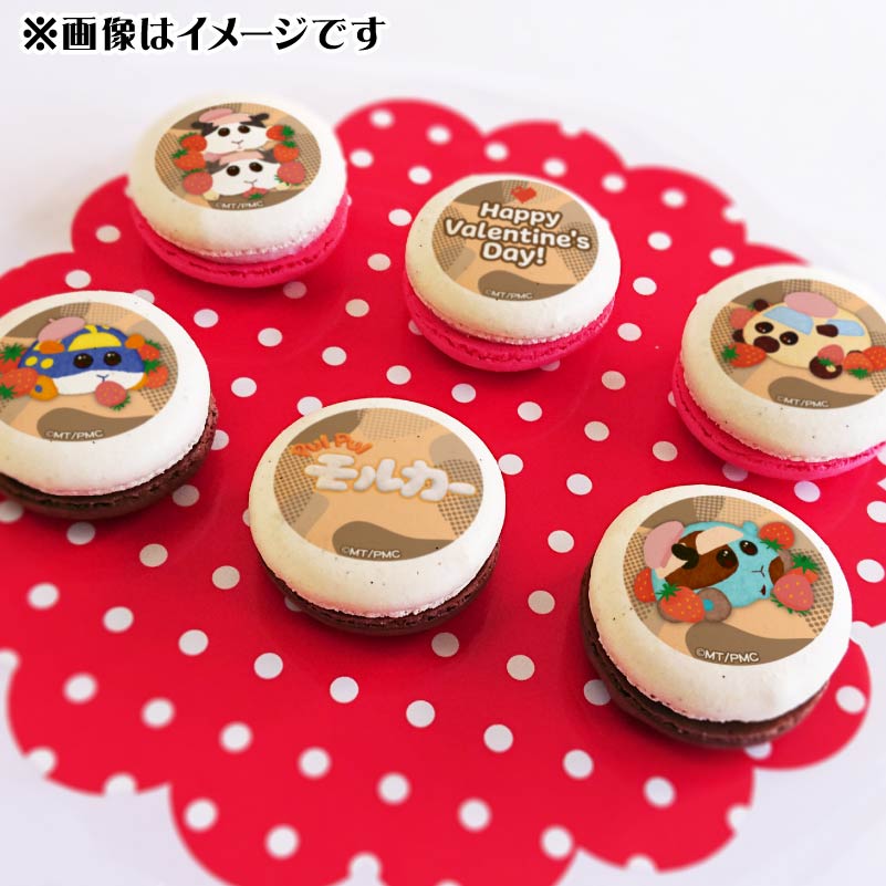 バレンタインプリマカロン6個セット2025（テンテン＆トントン＆ポンタ