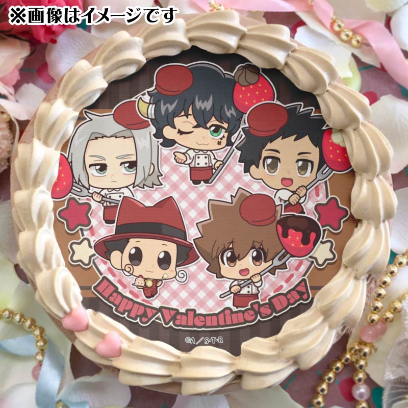 バレンタインプリケーキ2025（リボーン＆沢田綱吉＆獄寺隼人＆山本武