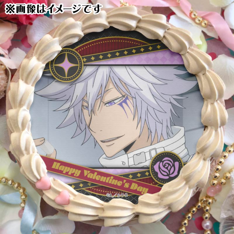 家庭教師ヒットマンREBORN!/白蘭/プリロール缶バッジ バレンタインプリケーキ2025（白蘭）【特典缶バッジ付き】[家庭教師
