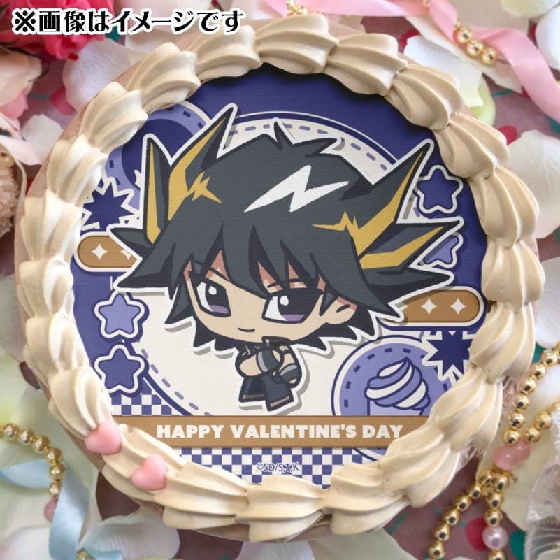 バレンタインプリケーキ2025（不動遊星）【特典缶バッジ付き】[遊☆戯