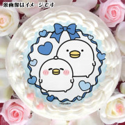 ホワイトデープリケーキ2025（水色デザイン）【特典缶バッジ付き】[うるせぇトリ]|うるせぇトリ|ファンシーキャラクター