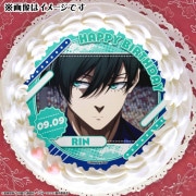 糸師凛　缶バッジ　サンリオ　ホログラム　anisugar　ケーキ　ブルーロック 糸師凛 缶バッジ サンリオ ホログラム anisugar ケーキ ブルー