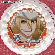 Dr.stone 七海龍水　クリスマス　缶バッジ　プリロール　非売品 公式】Dr.STONE ケーキ・マカロン・カップケーキ【PRIROLL(プリロール