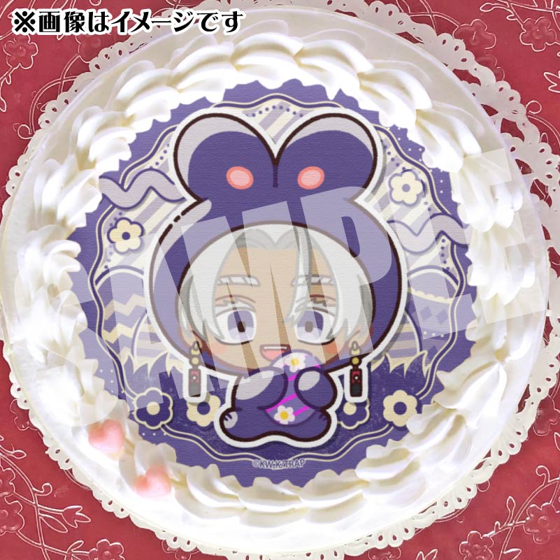 イースターデザインプリケーキ（黒川イザナ(ミニキャラ)）【特典