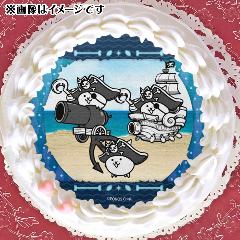 プリケーキ（ねこ海賊＆ニャーコック船長＆ニャック・スパロウ）【特典