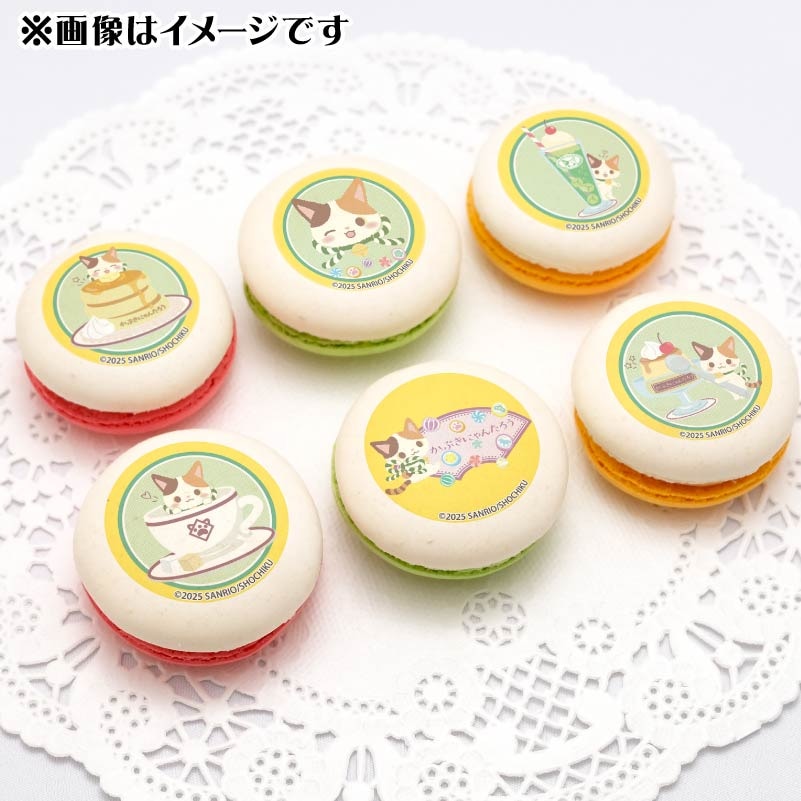 プリマカロン6個セット（レトロデザイン）【特典缶バッジ付き】[かぶき
