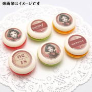 第五人格　identity V 芸者　美智子　プリロール　記念日　缶バッジ 公式】2月 ケーキ・マカロン・カップケーキ【PRIROLL(プリロール