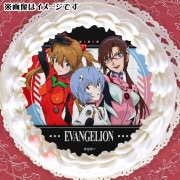 プリロール　エヴァンゲリオン缶バッジ プリケーキ（EVA 零号機）【特典缶バッジ付き
